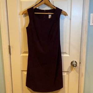 R & K Originals Petite Purple 2 piece Dress + Blazer Women Size 6P Vintage.